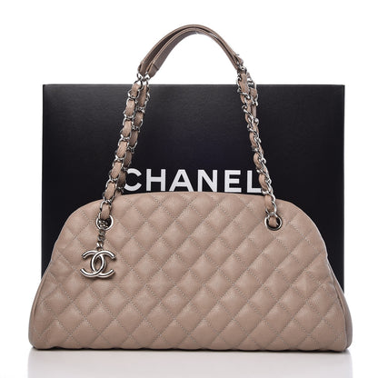 Chanel Caviar Medium Just Mademoiselle Grey 8 of 8