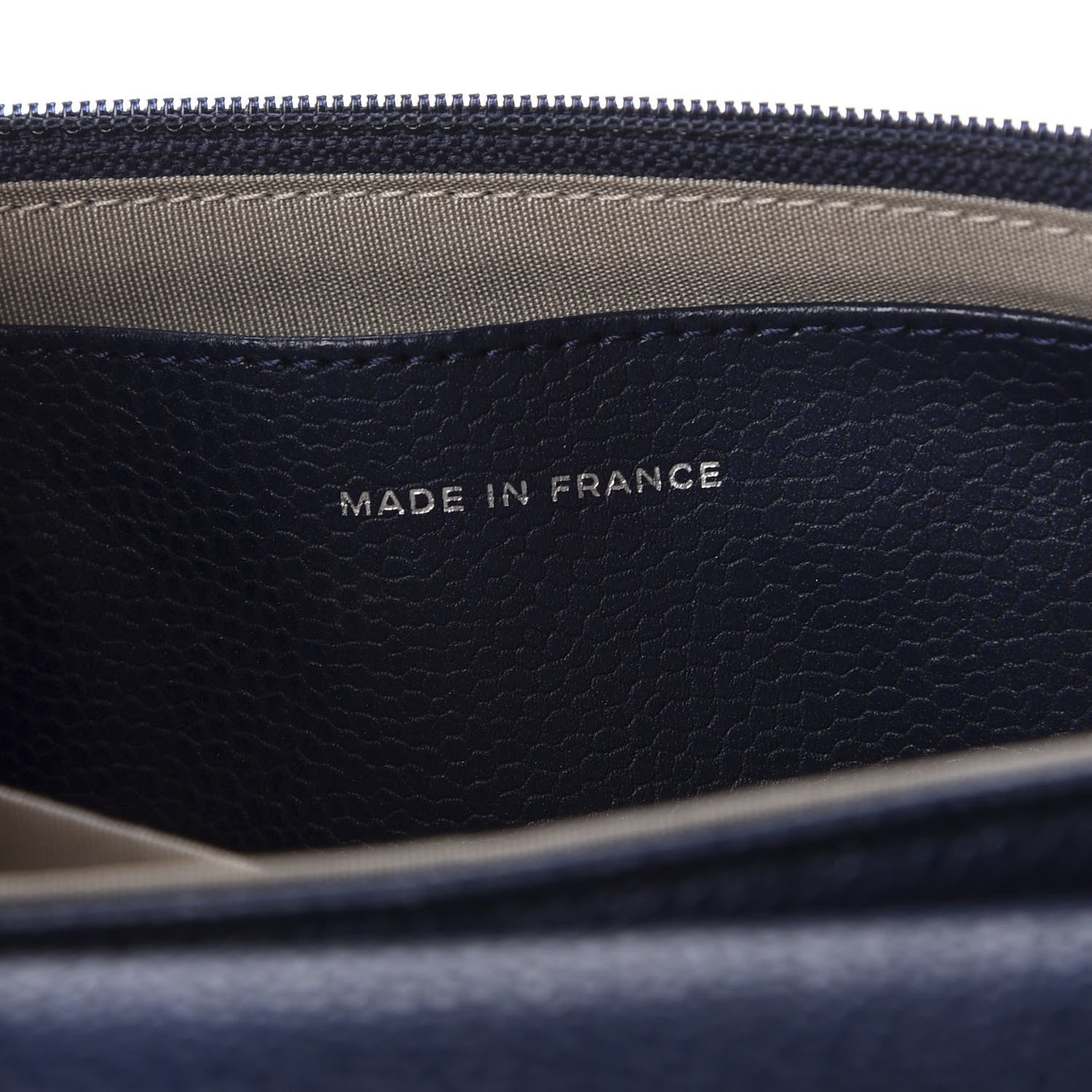 Chanel Caviar Half Moon Wallet On Chain WOC Navy 9 of 12