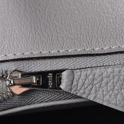 Hermes Togo Birkin 25 Gris Mouette 12 of 35