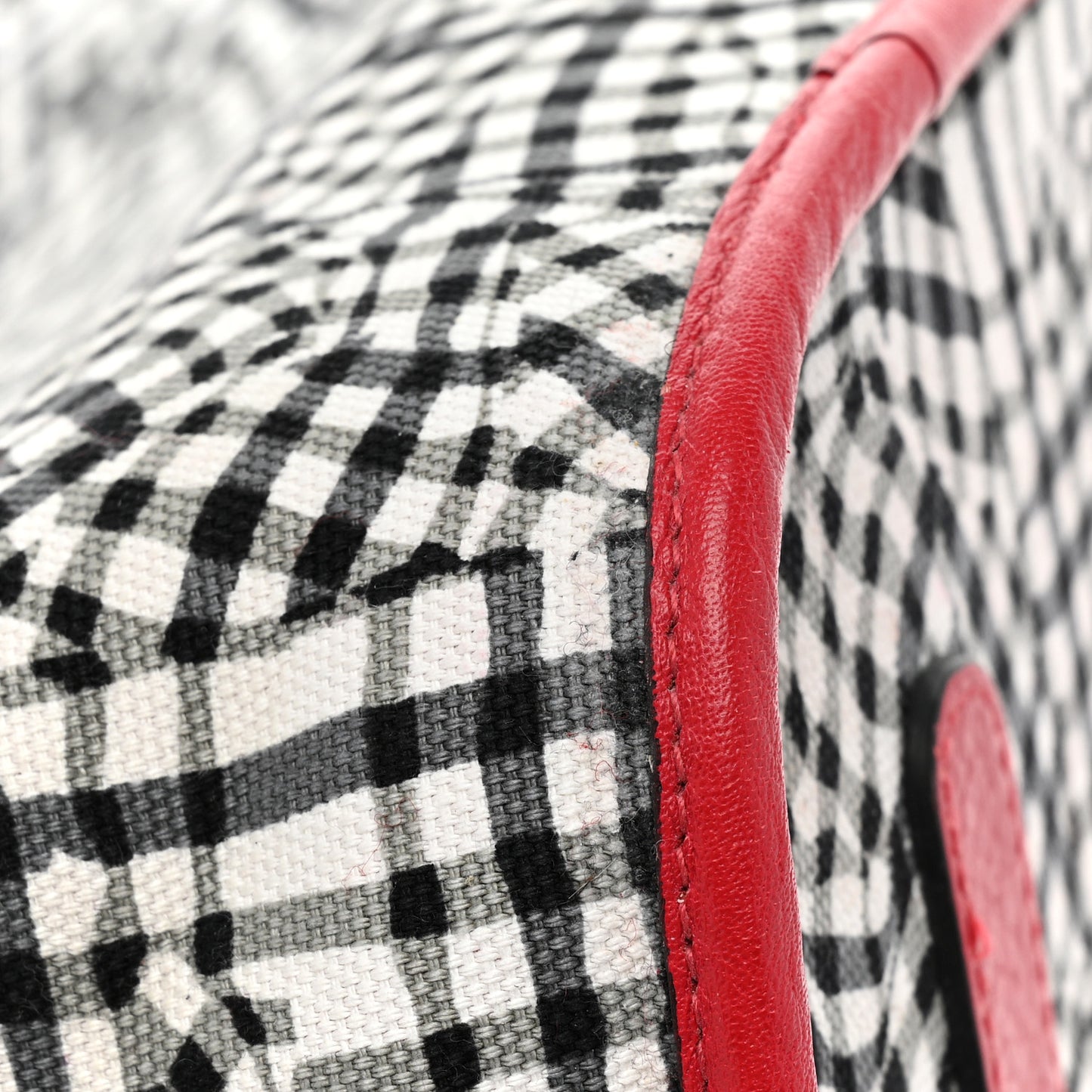 Visetos Large Liz Reversible Shopper Tote Ruby Red