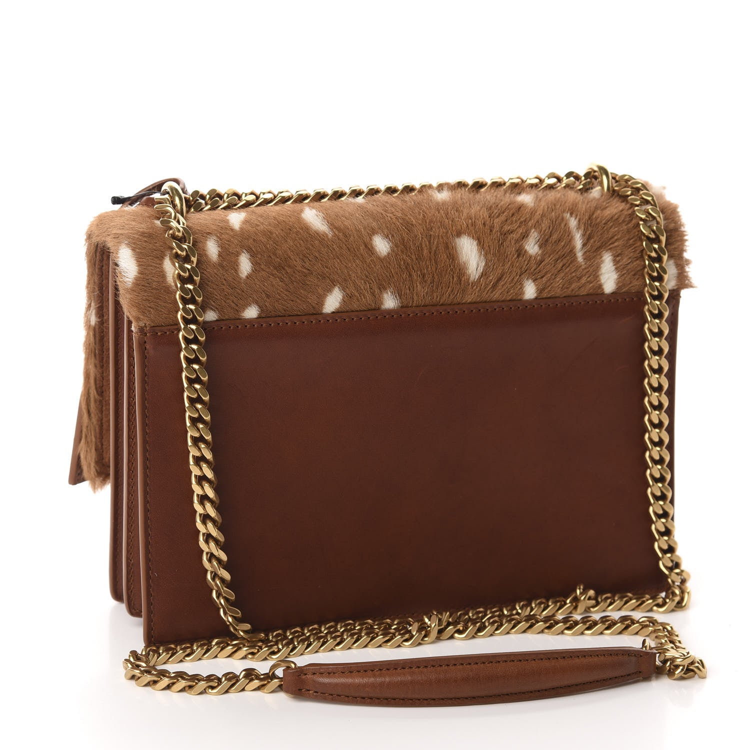 Saint Laurent Pony Hair Calfskin Medium Monogram Sunset Fawn 3 of 13