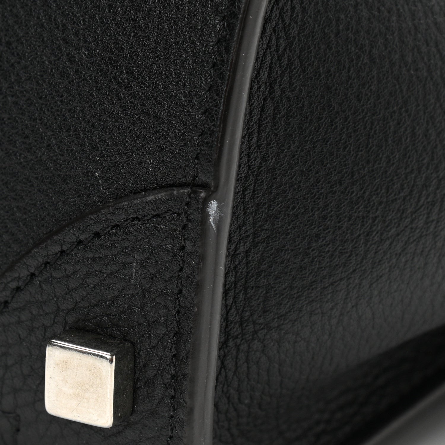 Celine Drummed Calfskin Micro Luggage Black 13 of 14