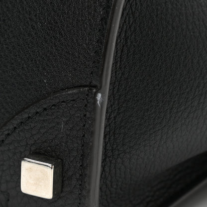 Celine Drummed Calfskin Micro Luggage Black 13 of 14