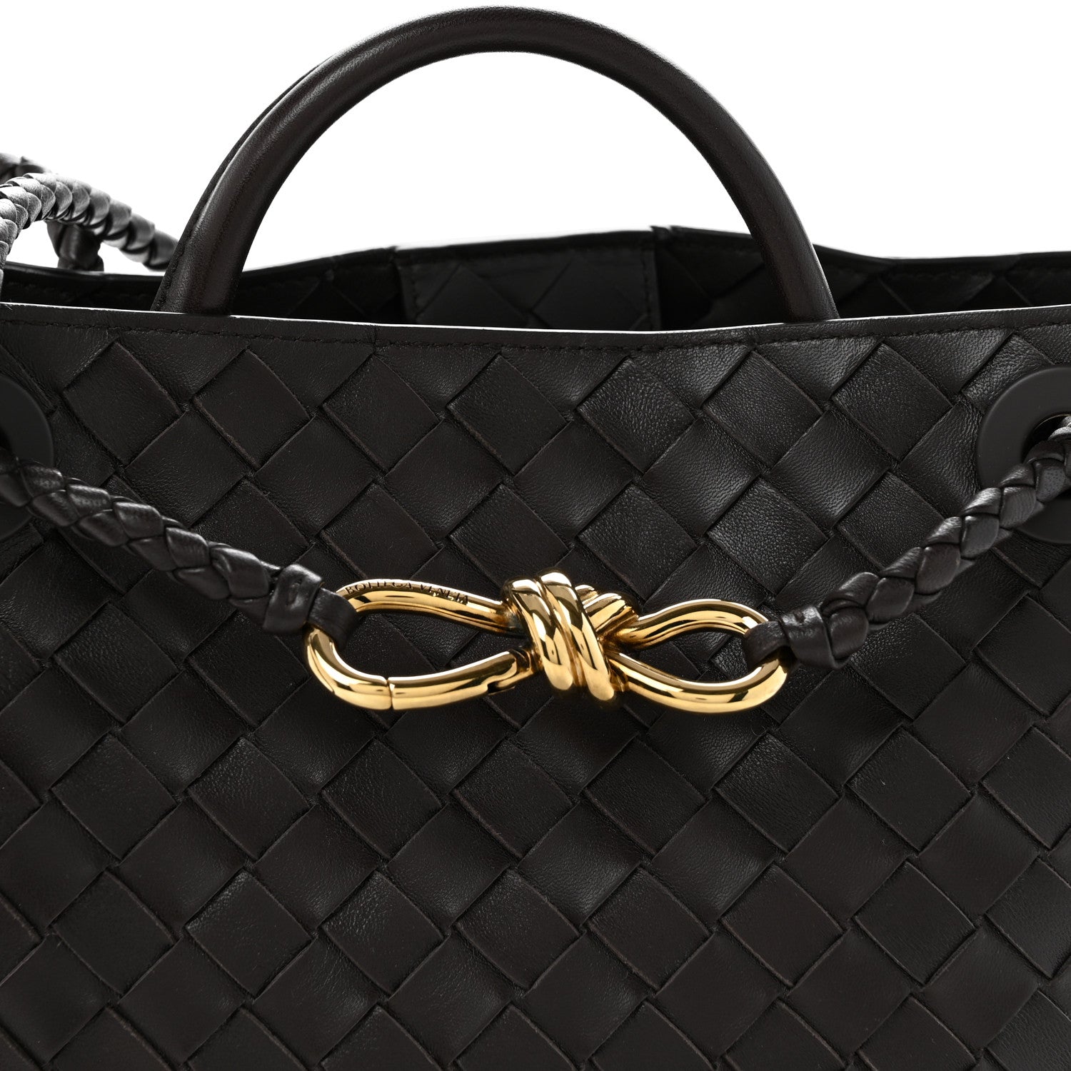 Bottega Veneta Nappa Intrecciato Small Andiamo Shoulder Bag Fondant 7 of 10