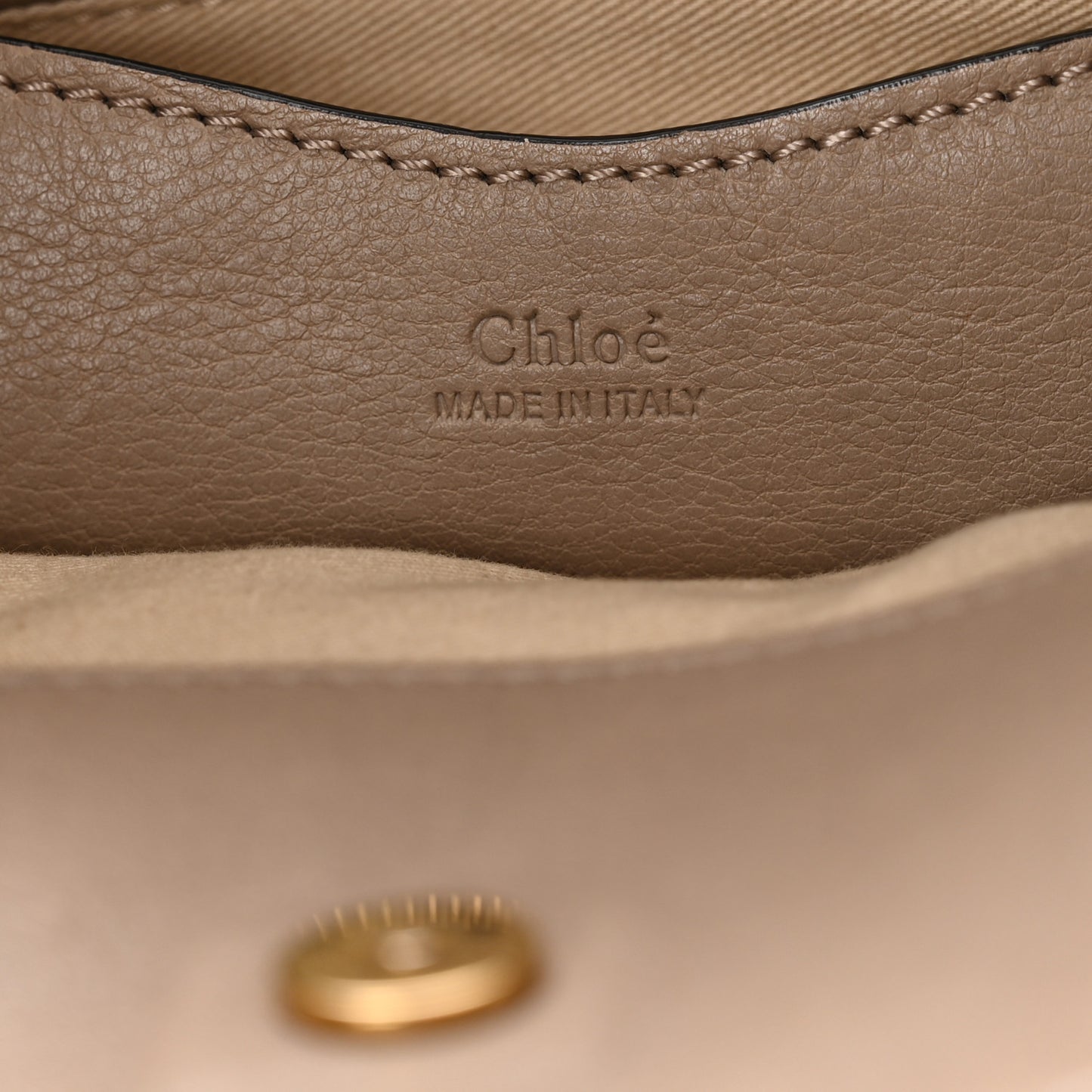 Suede Calfskin Medium Owen Bucket Bag Motty Grey
