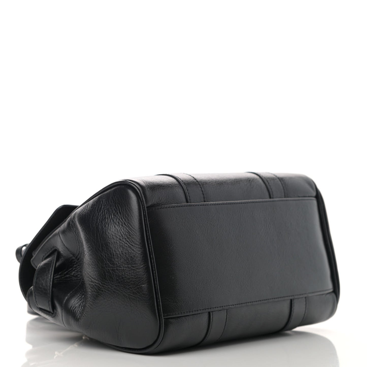 Natural Vegetable Tanned Small Bayswater Black