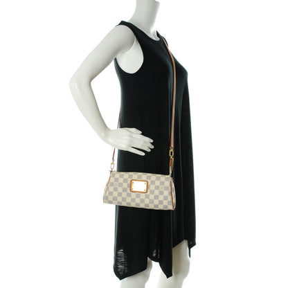 Louis Vuitton Damier Azur Eva Clutch 2 of 8