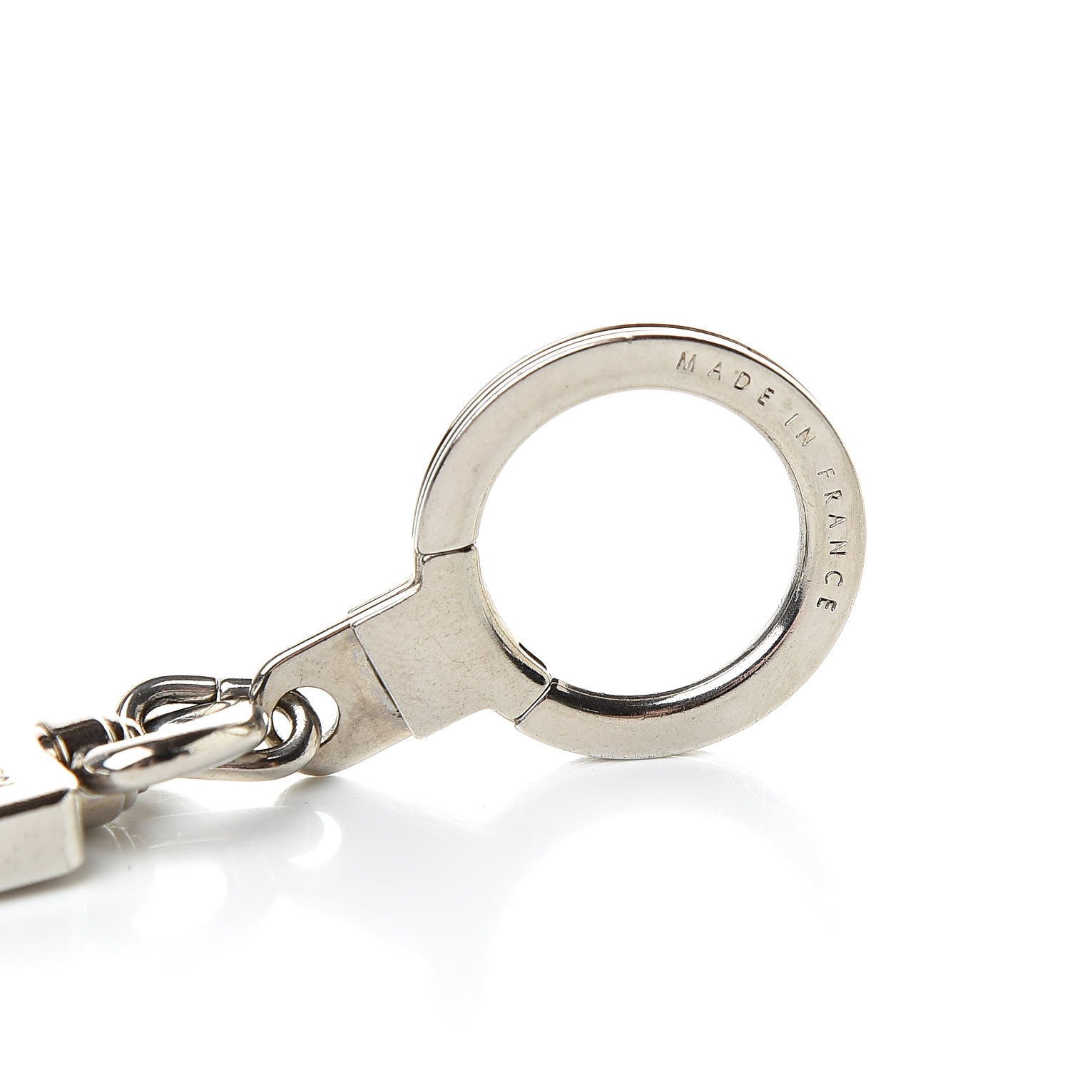 Louis Vuitton Pochette Extender Key Ring Silver 3 of 3