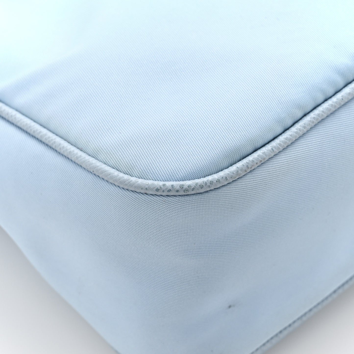 Re-Nylon Saffiano Re-Edition 2005 Shoulder Bag Celeste