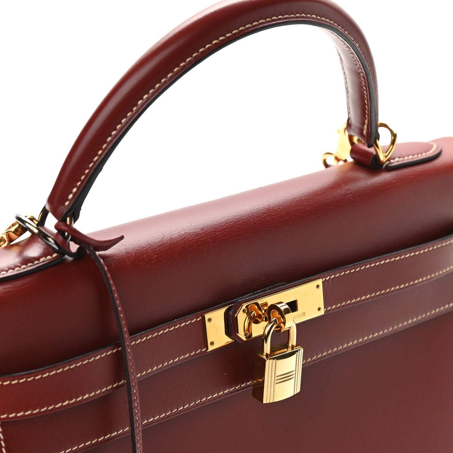 Hermes Chamonix Kelly Sellier 32 Rouge H 12 of 16