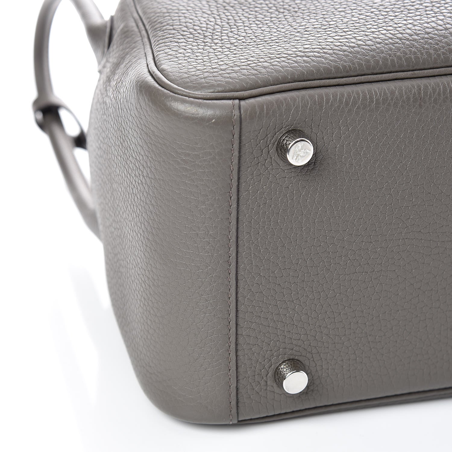 Hermes Taurillon Clemence Lindy 26 Etain 5 of 10