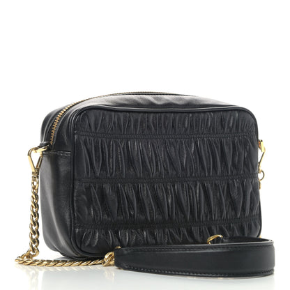 Prada Nappa Gaufre Camera Bag Black 3 of 9