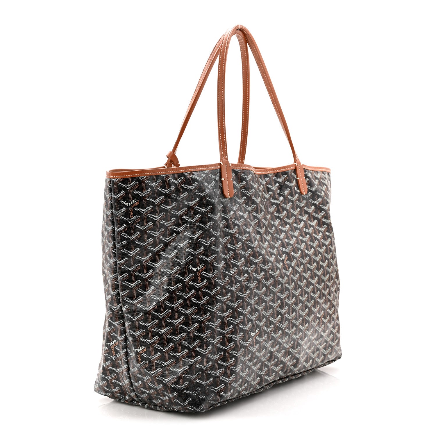 Goyard Goyardine Saint Louis GM Black Gold 4 of 11