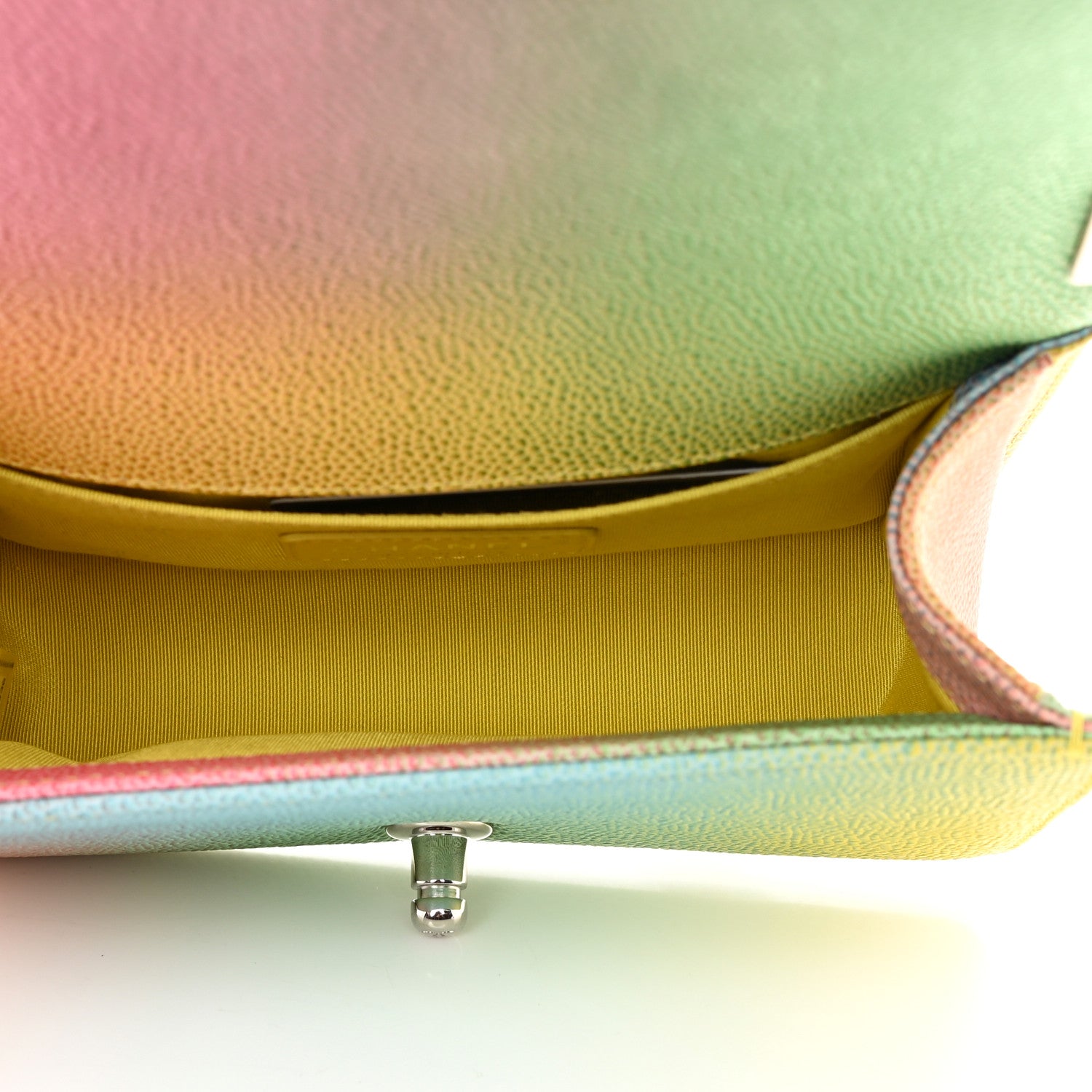 Chanel Caviar Quilted Small Cuba Rainbow Boy Flap Multicolor 5 of 11