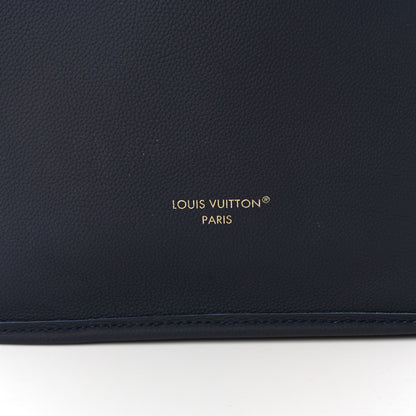 Louis Vuitton Monogram Calfskin Neo Neverfull Inside Out MM Navy 13 of 18