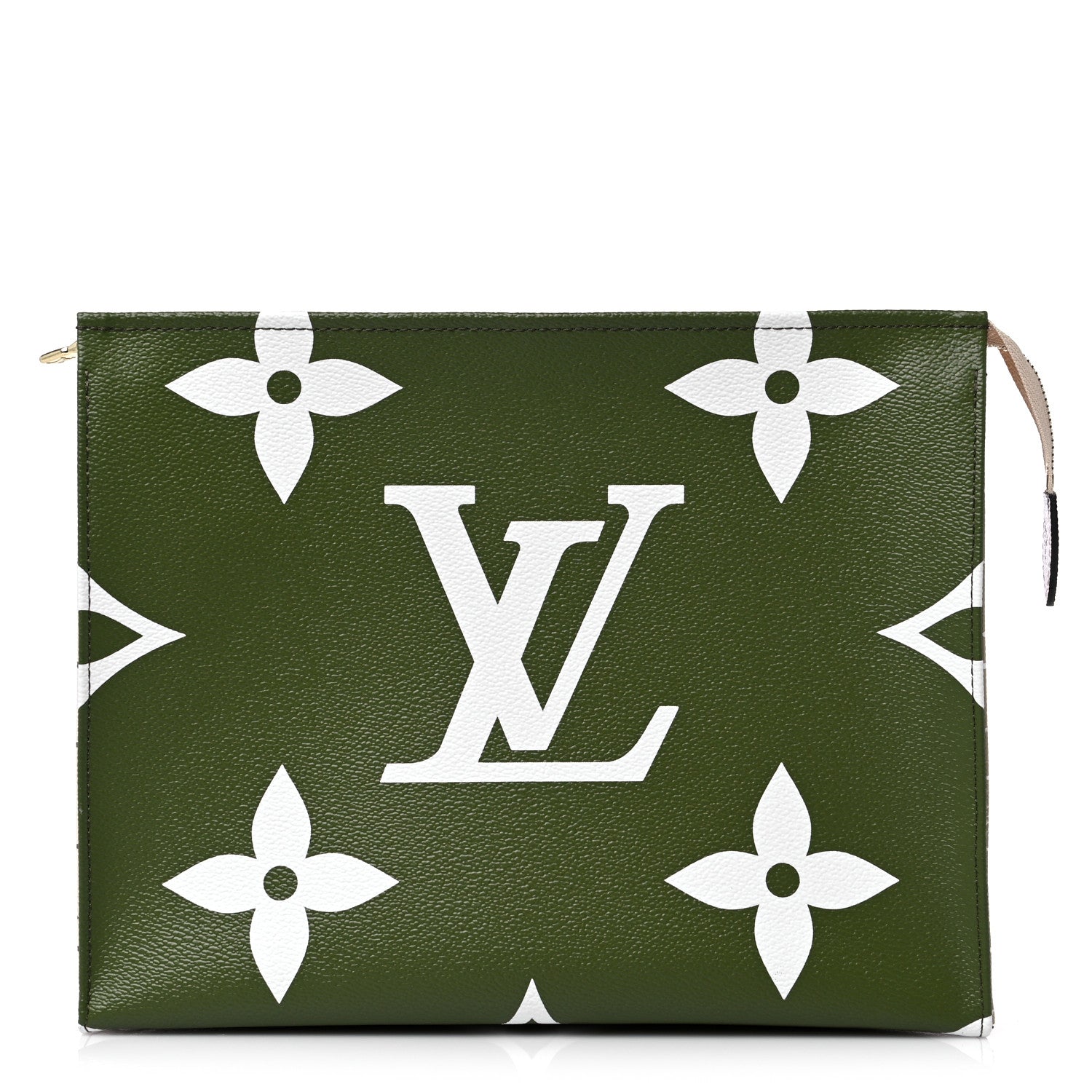 Louis Vuitton Monogram Giant Toiletry Pouch 26 Kaki 2 of 9