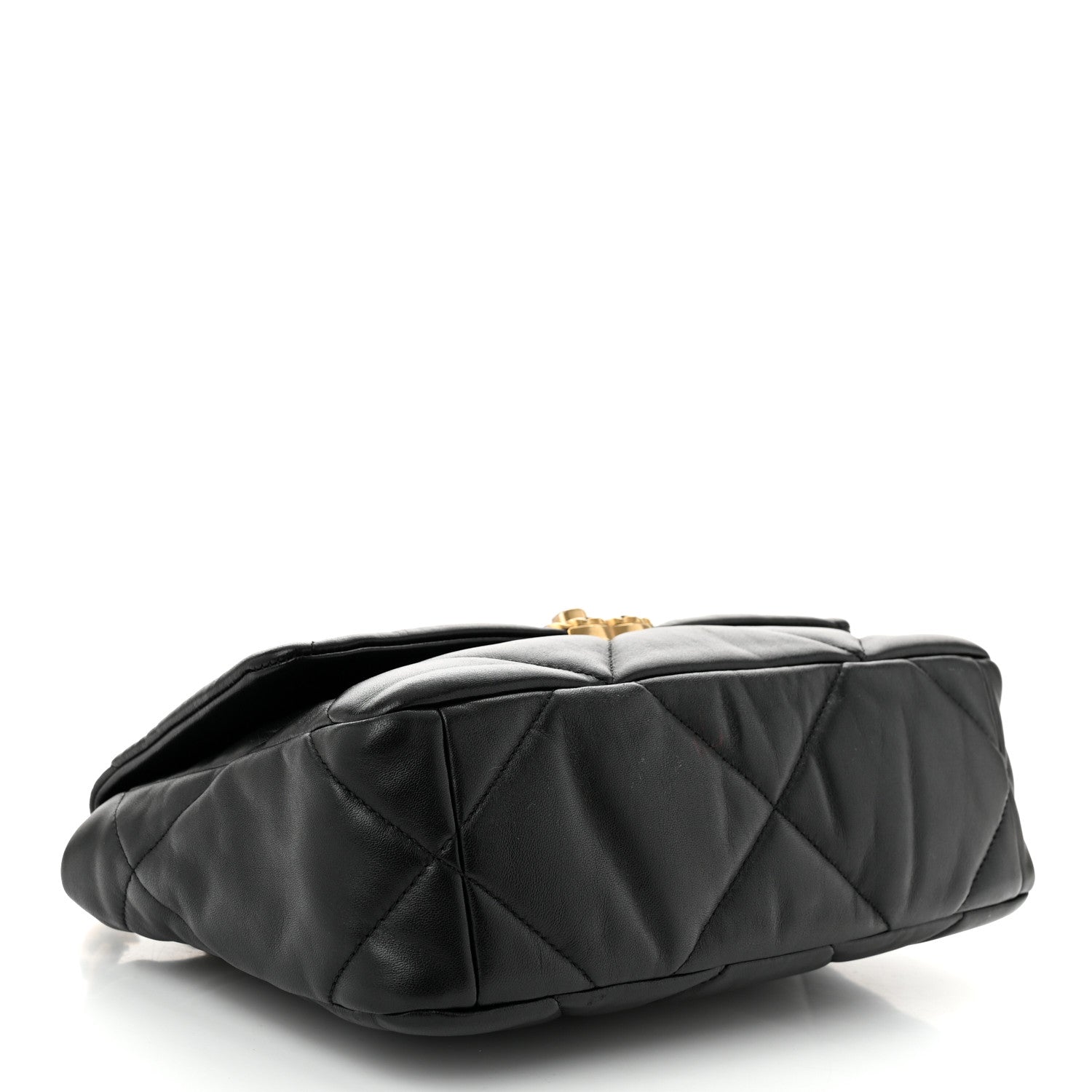 Chanel Lambskin Quilted Medium Chanel 19 Flap Black 4 of 11