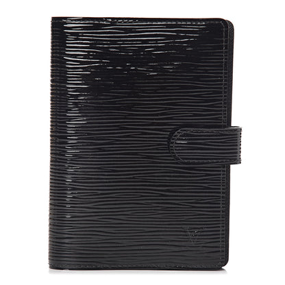 Louis Vuitton Epi Electric Small Ring Agenda Cover Black 1 of 7