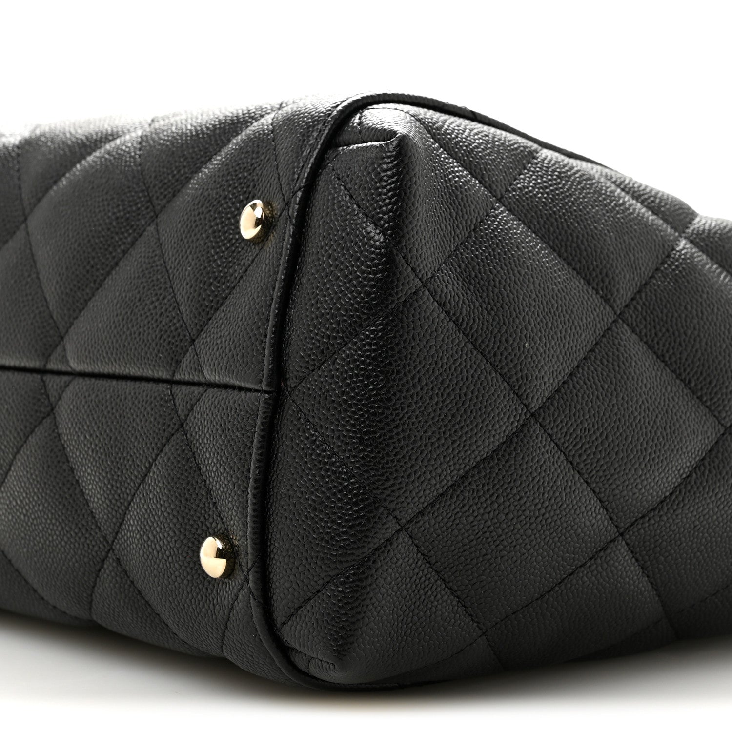Chanel Caviar Quilted Small Shopping Tote Black 11 of 11