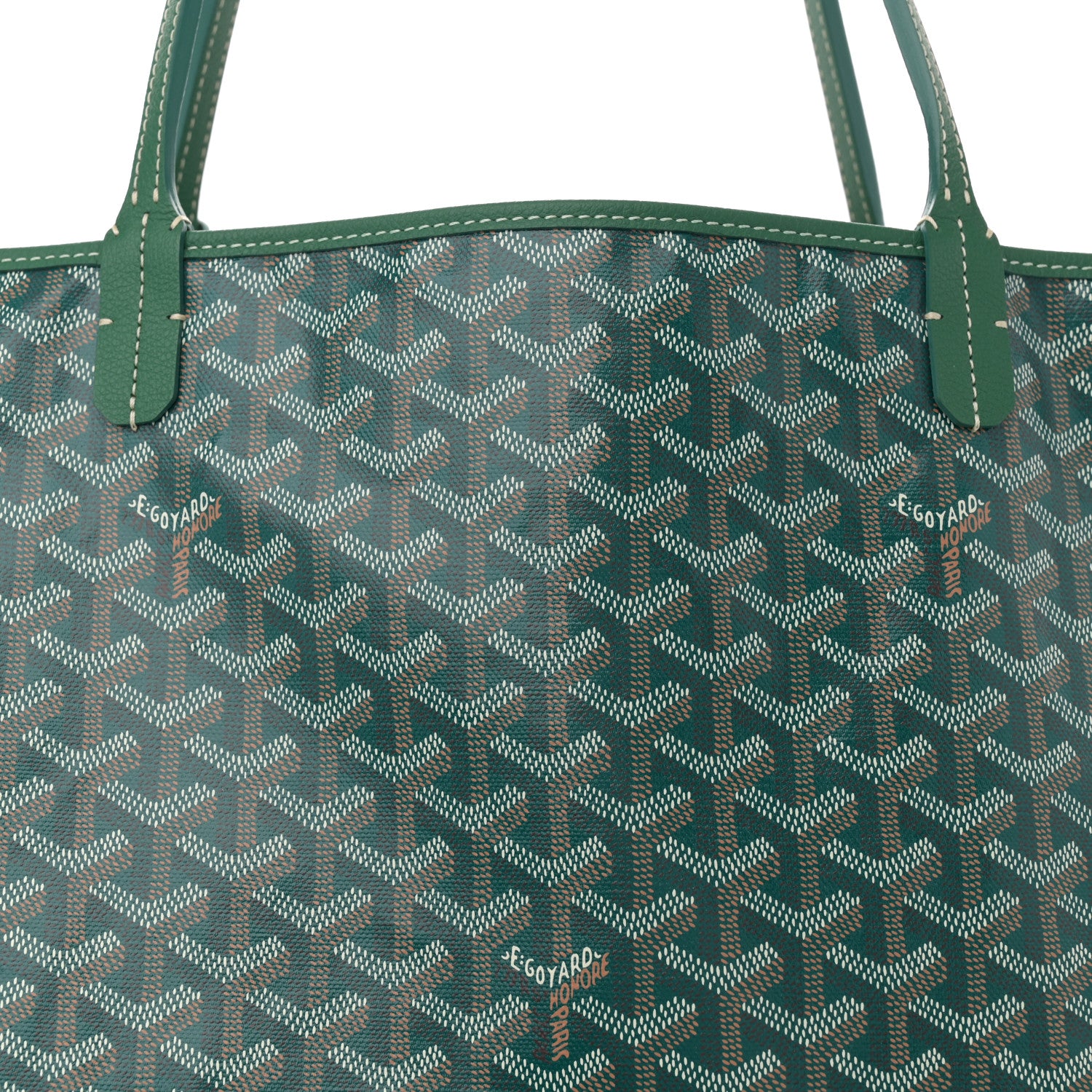 Goyard Goyardine Saint Louis GM Green 9 of 11