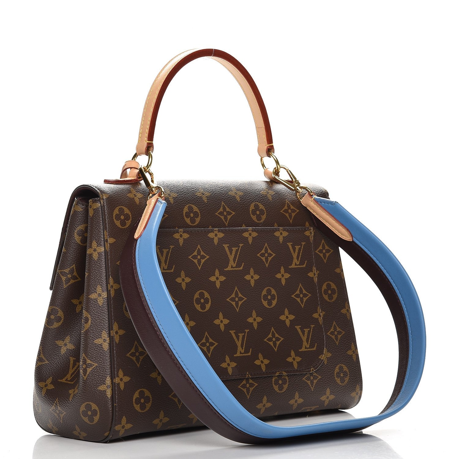 Louis Vuitton Monogram Cluny MM Blue Glacial 4 of 9