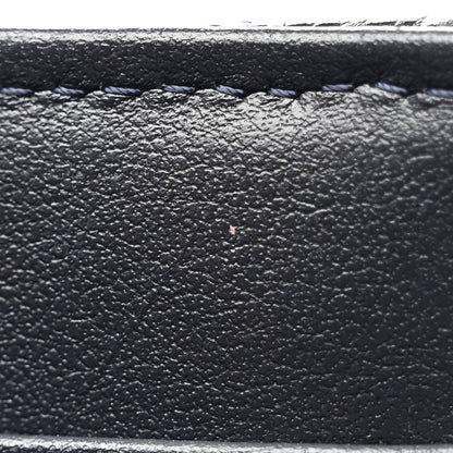 Chanel Caviar Quilted Compact Flap Wallet Navy 10 of 16