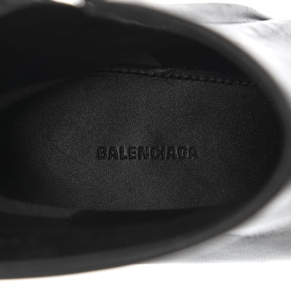 Balenciaga Sheepskin Typo Ankle Booties 35.5 Black 16 of 21