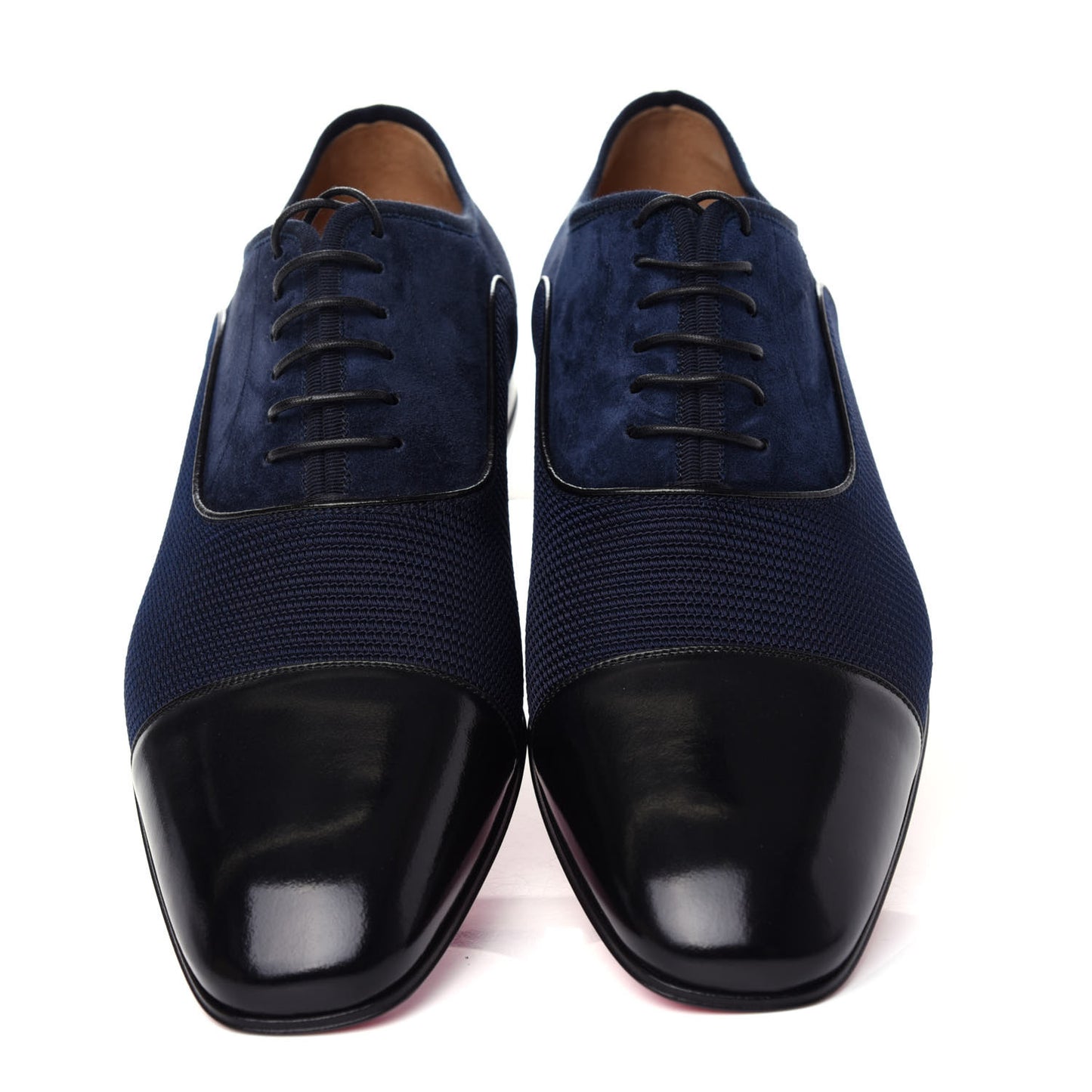 Calfskin Suede Tissu Mens Greggo Orlato Flat Oxfords 41 Version Multi