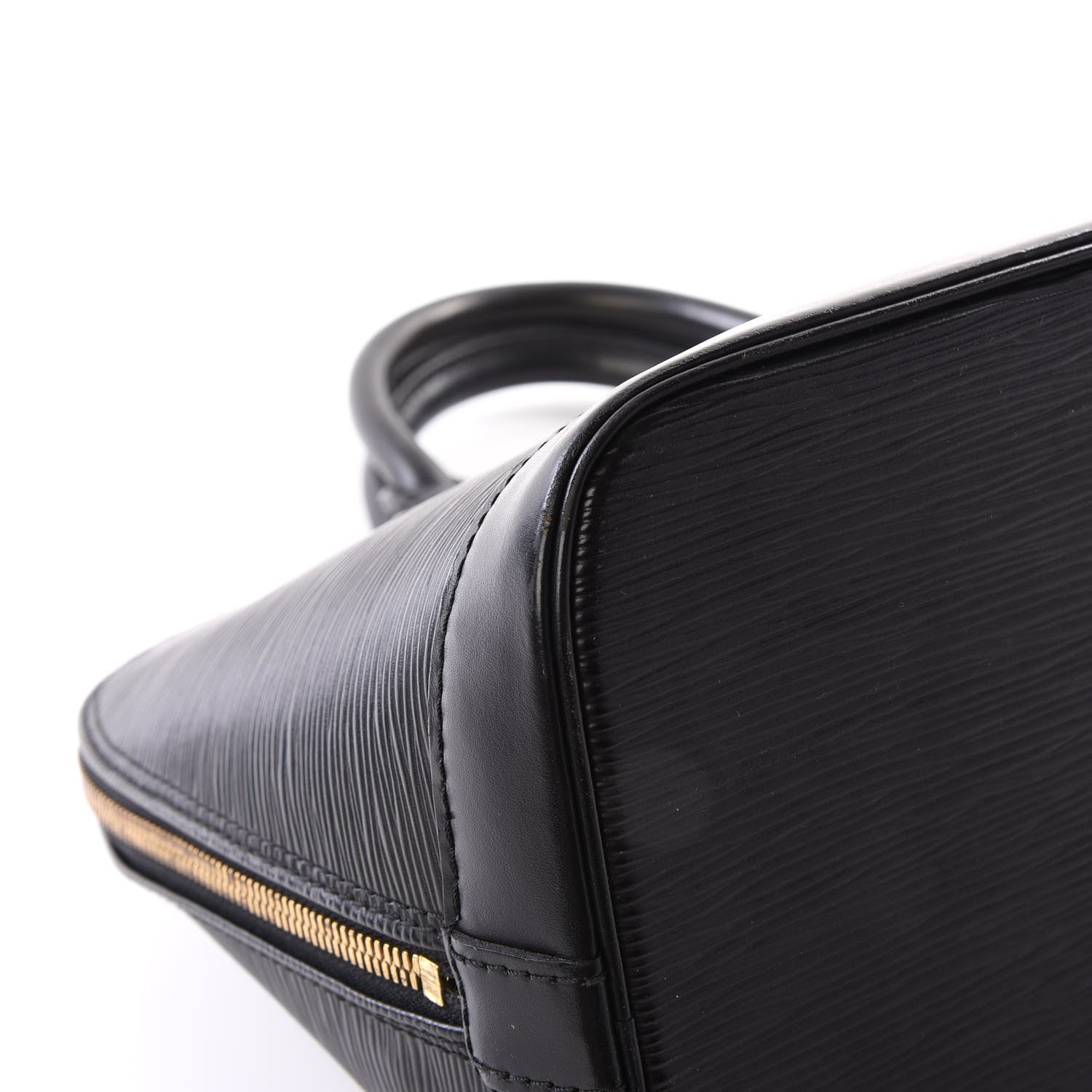 Louis Vuitton Epi Alma MM Black 7 of 11
