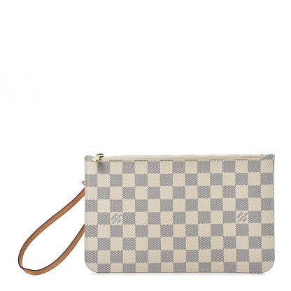 Louis Vuitton Damier Azur Neverfull MM GM Pochette 1 of 8