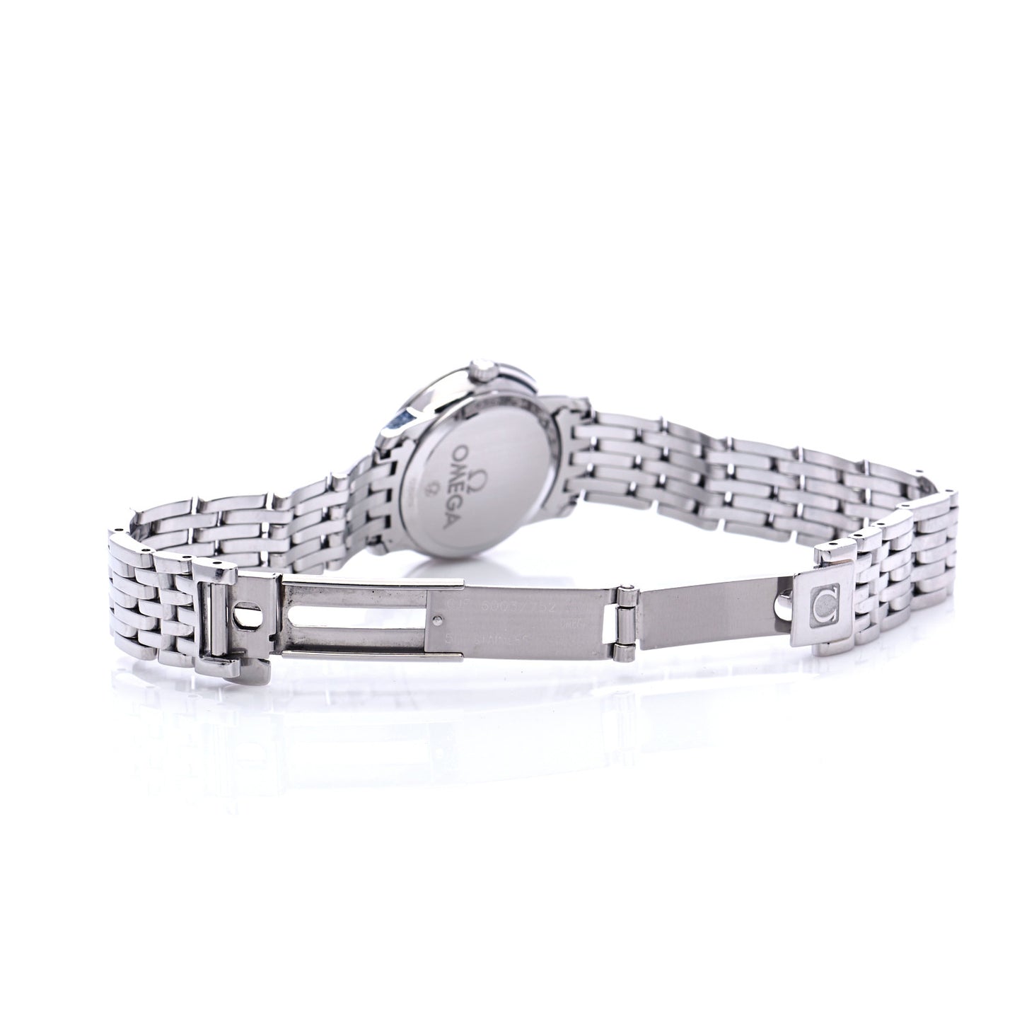 Stainless Steel Mother of Pearl 24mm De Ville Prestige Quartz Watch 424.10.24.60.05.001