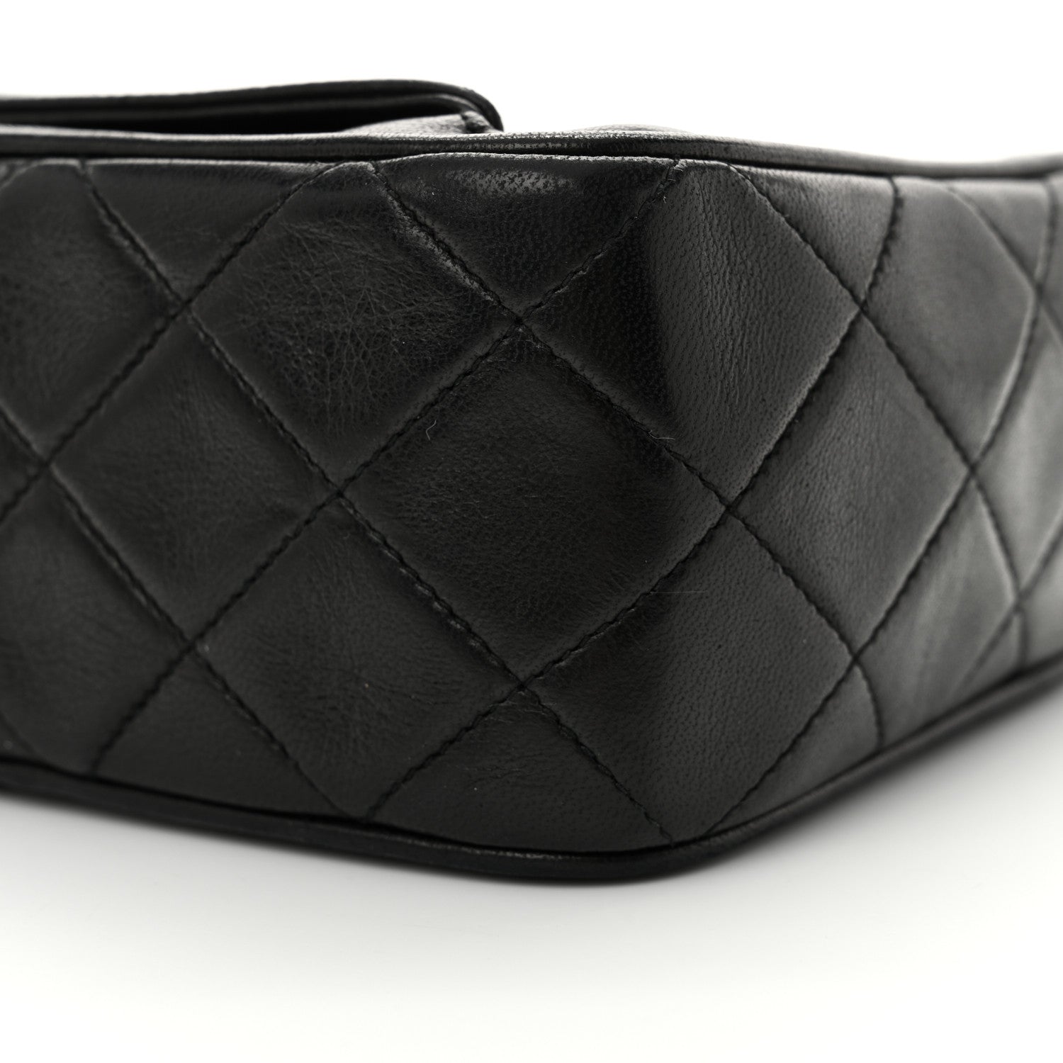 Chanel Lambskin Quilted Tassel Camera Case Black 11 of 13