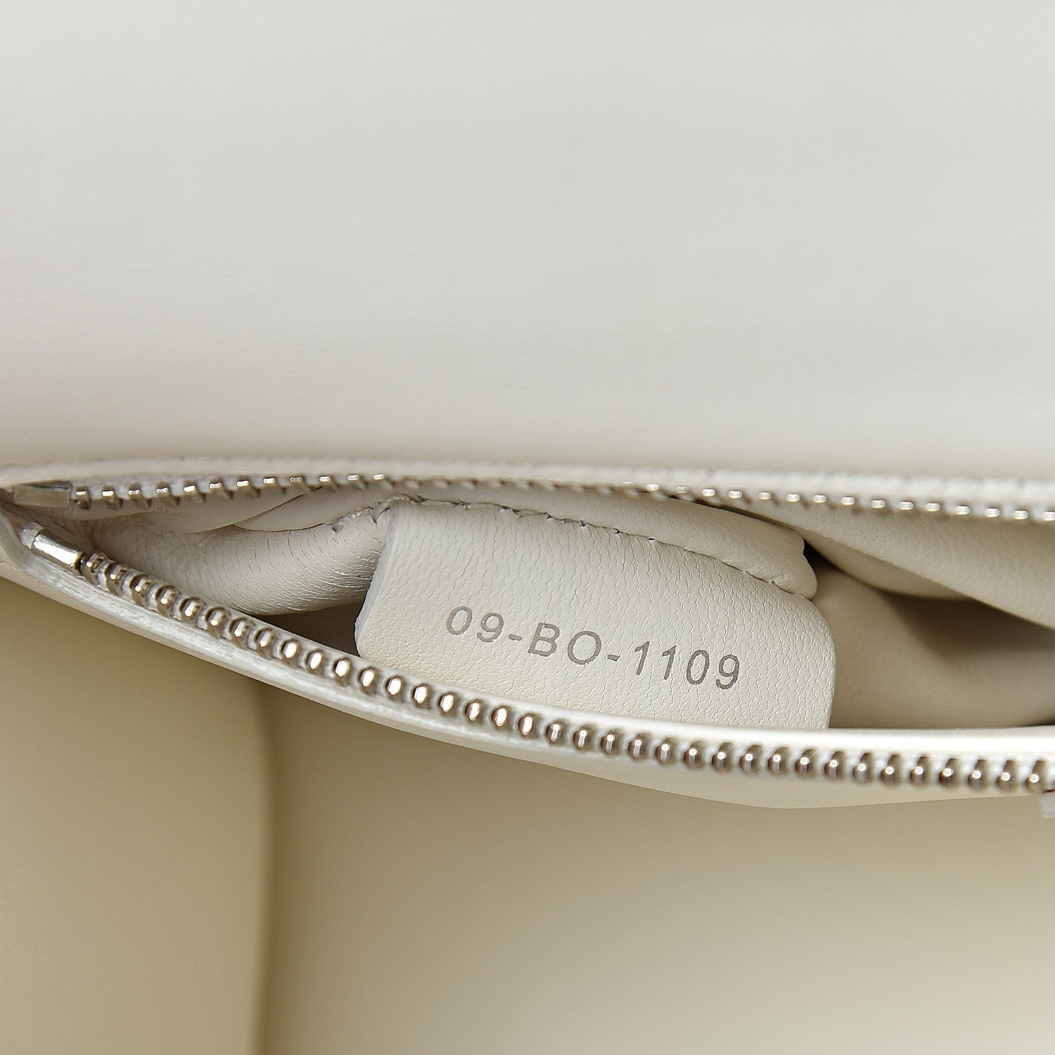 Christian Dior Grained Calfskin 30 Montaigne Chain Flap Bag White 6 of 12