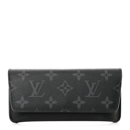 Louis Vuitton Monogram Eclipse Woody Sunglass Case 1 of 7