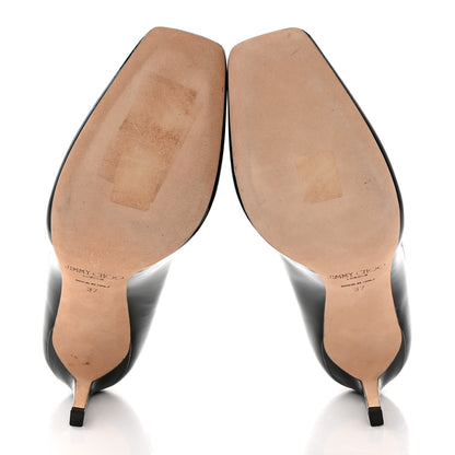 Jimmy Choo Patent Crystal Malva 85 Pumps 37 Black 5 of 7