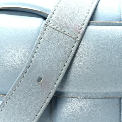 Bottega Veneta Nappa Maxi Intreccio Padded Cassette Crossbody Bag Ice 9 of 9