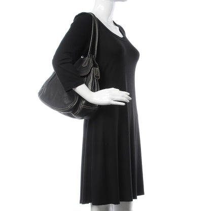 Prada Vitello Daino Hobo Black 2 of 12