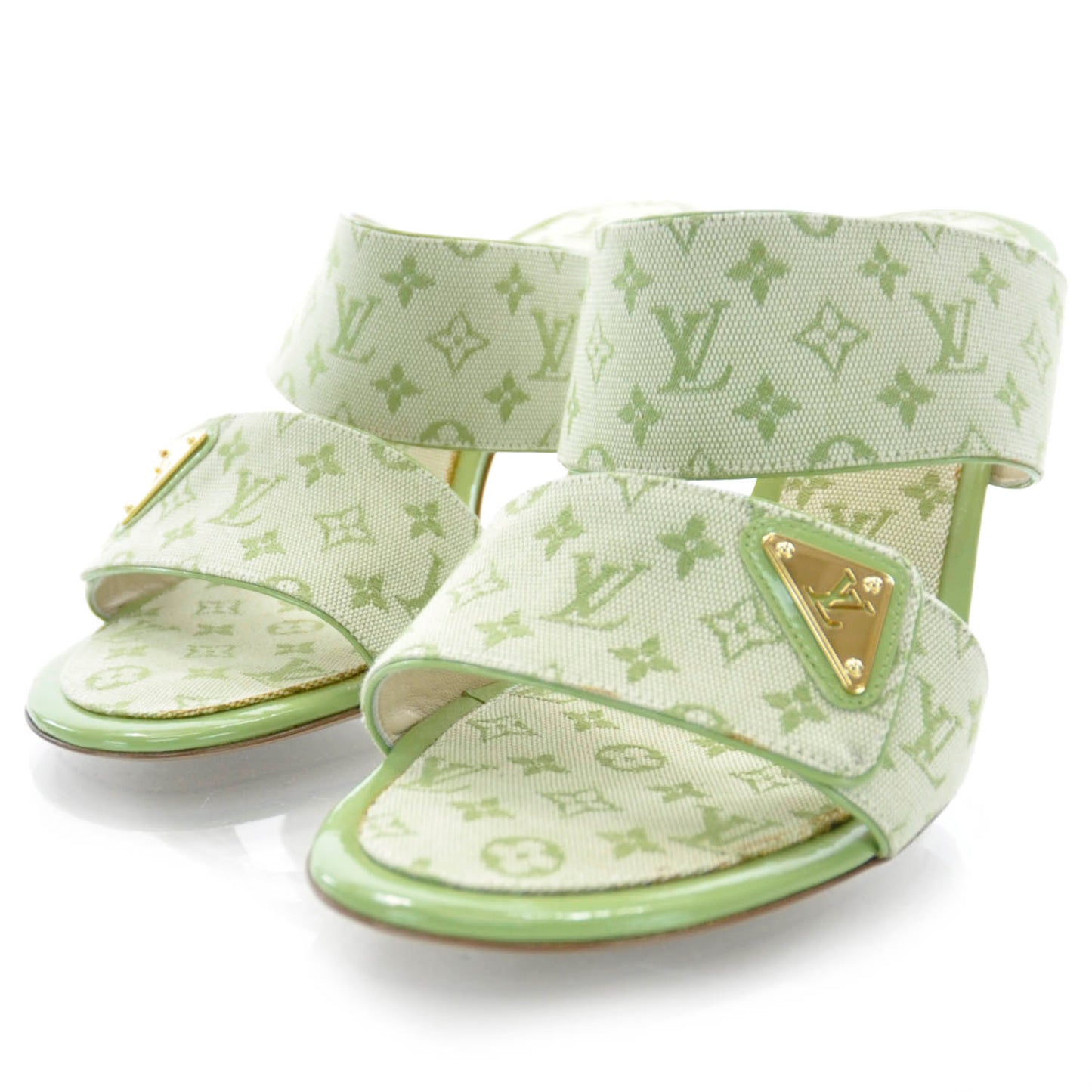 Mini Monogram Mary Kate Heels 38.5