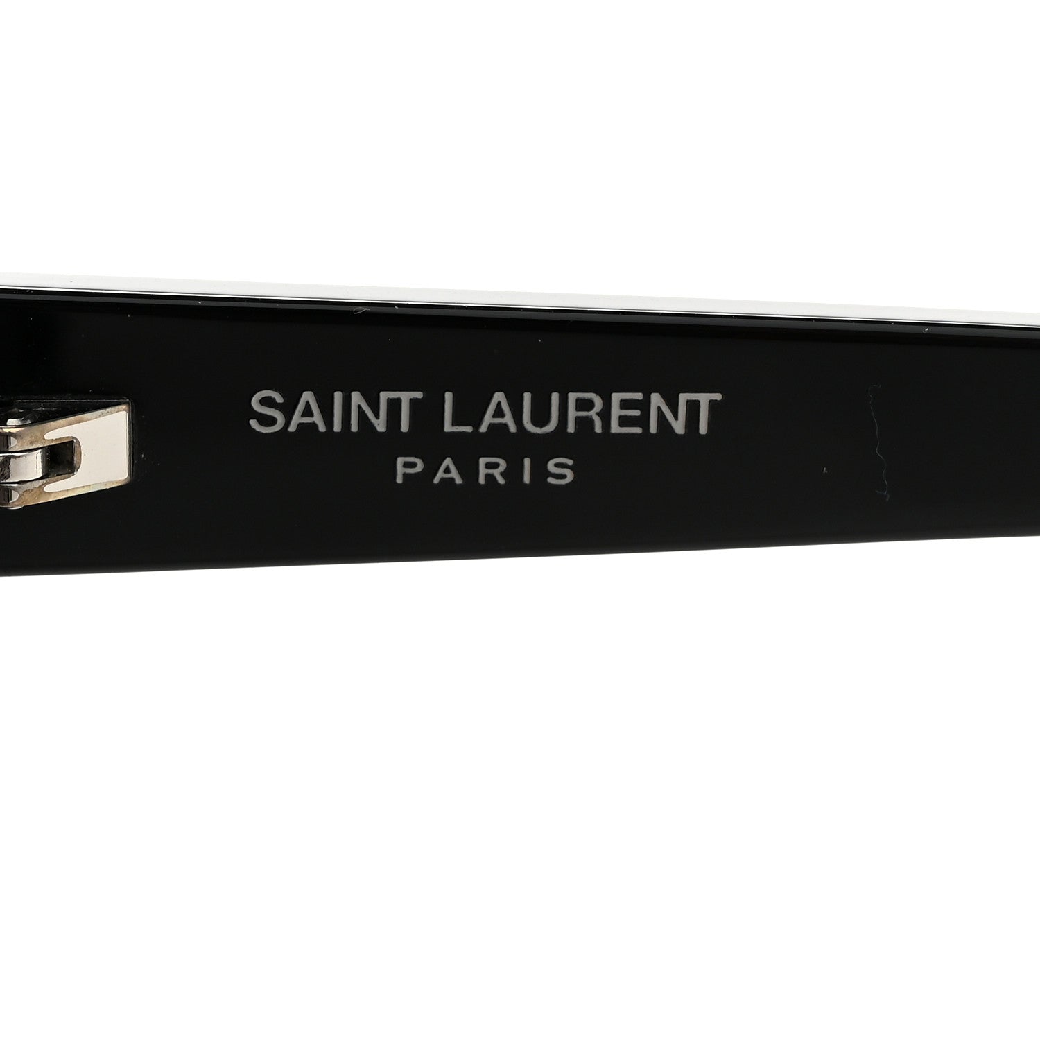 Saint Laurent Acetate Mica Cat Eye Sunglasses SL 276 Black 6 of 7