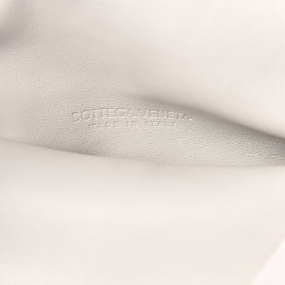 Bottega Veneta Lambskin BV Trine Clutch Bianco 5 of 8