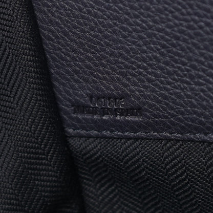 Loewe Calfskin Small Hammock Shoulder Bag Midnight Blue Black 7 of 9