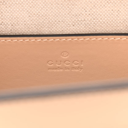 Gucci Calfskin GG Matelasse Small Slim Chain Shoulder Bag Naturale 6 of 10