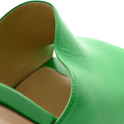 Bottega Veneta Lambskin Stretch Mule Sandals 41 Grass 8 of 10