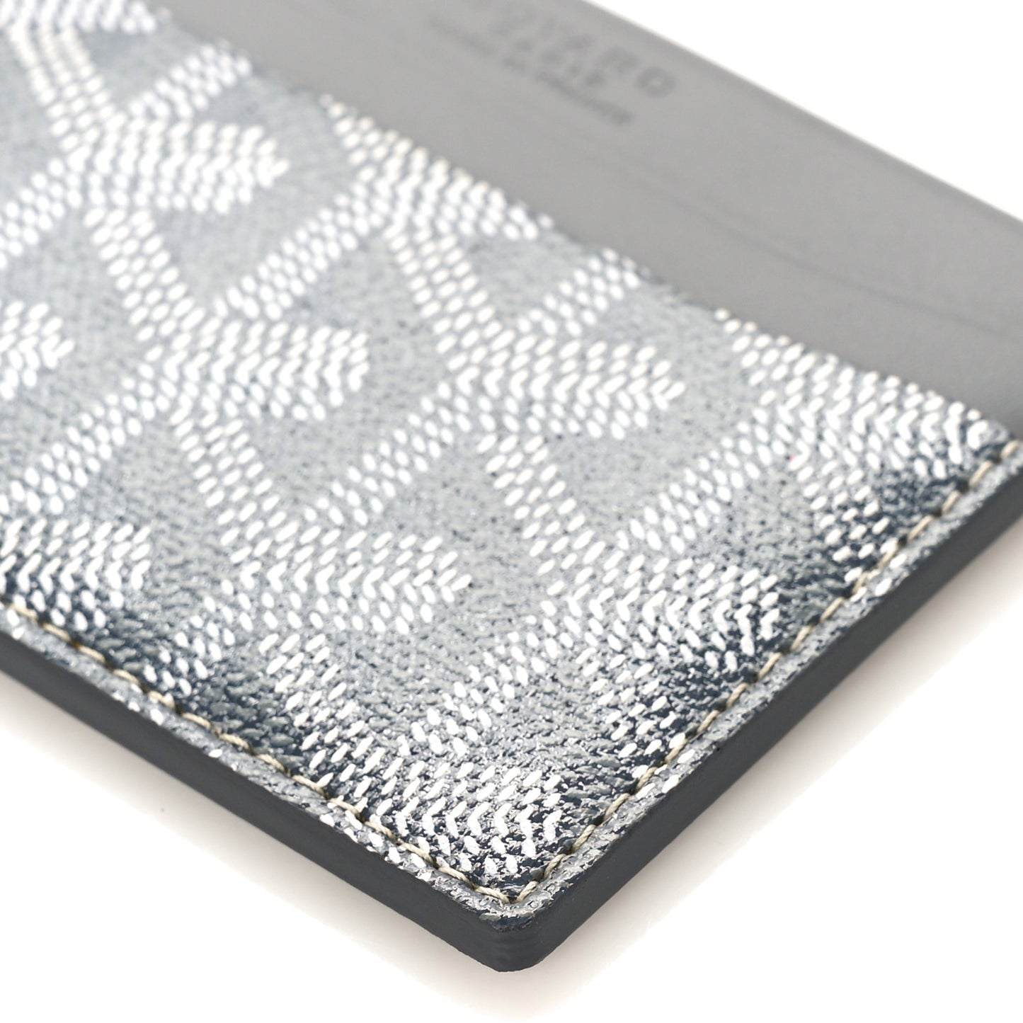 Goyardine Saint Sulpice Card Holder Grey