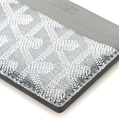 Goyard Goyardine Saint Sulpice Card Holder Grey 7 of 8