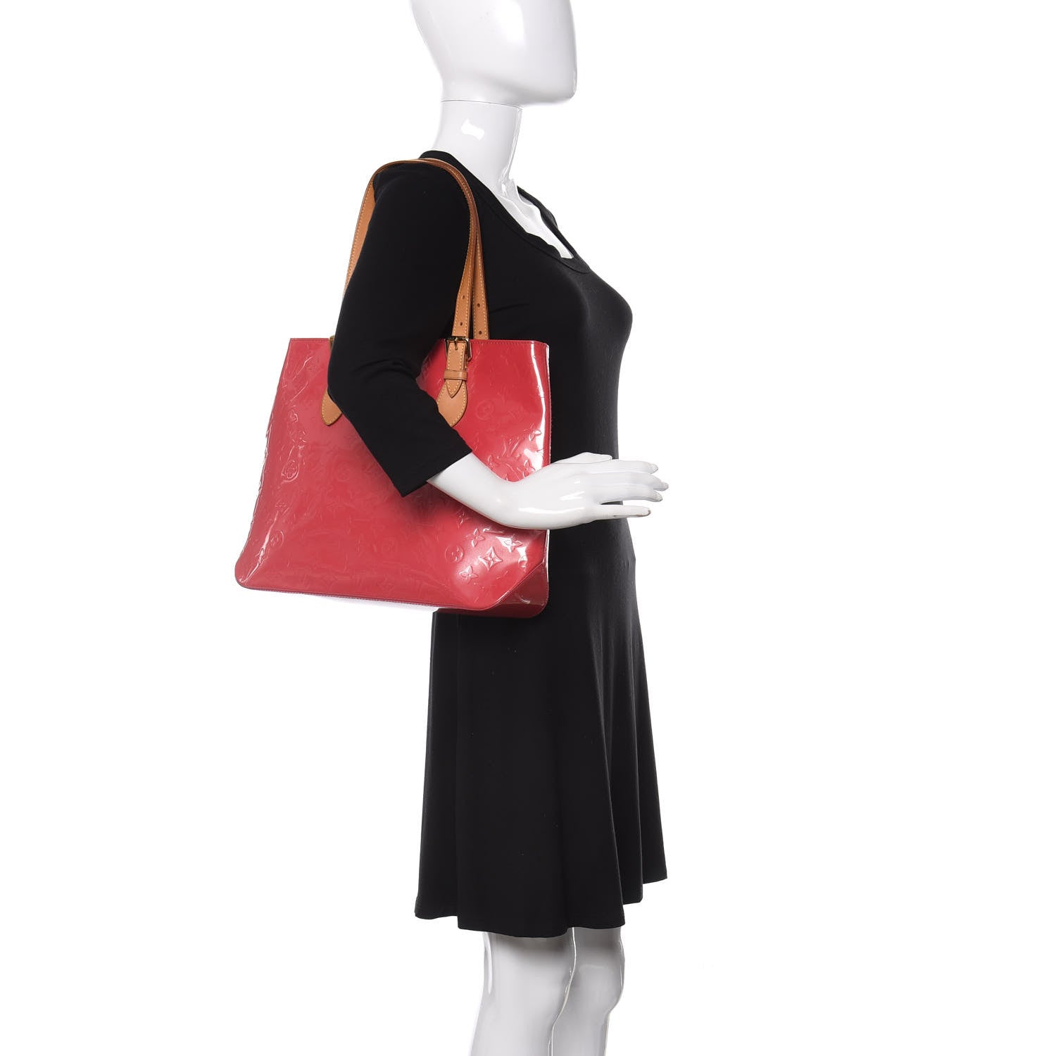 Louis Vuitton Vernis Brentwood Framboise 2 of 11