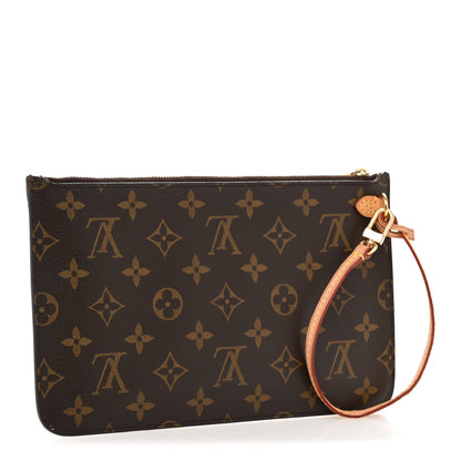 Louis Vuitton Monogram Neverfull MM GM Pochette 3 of 10
