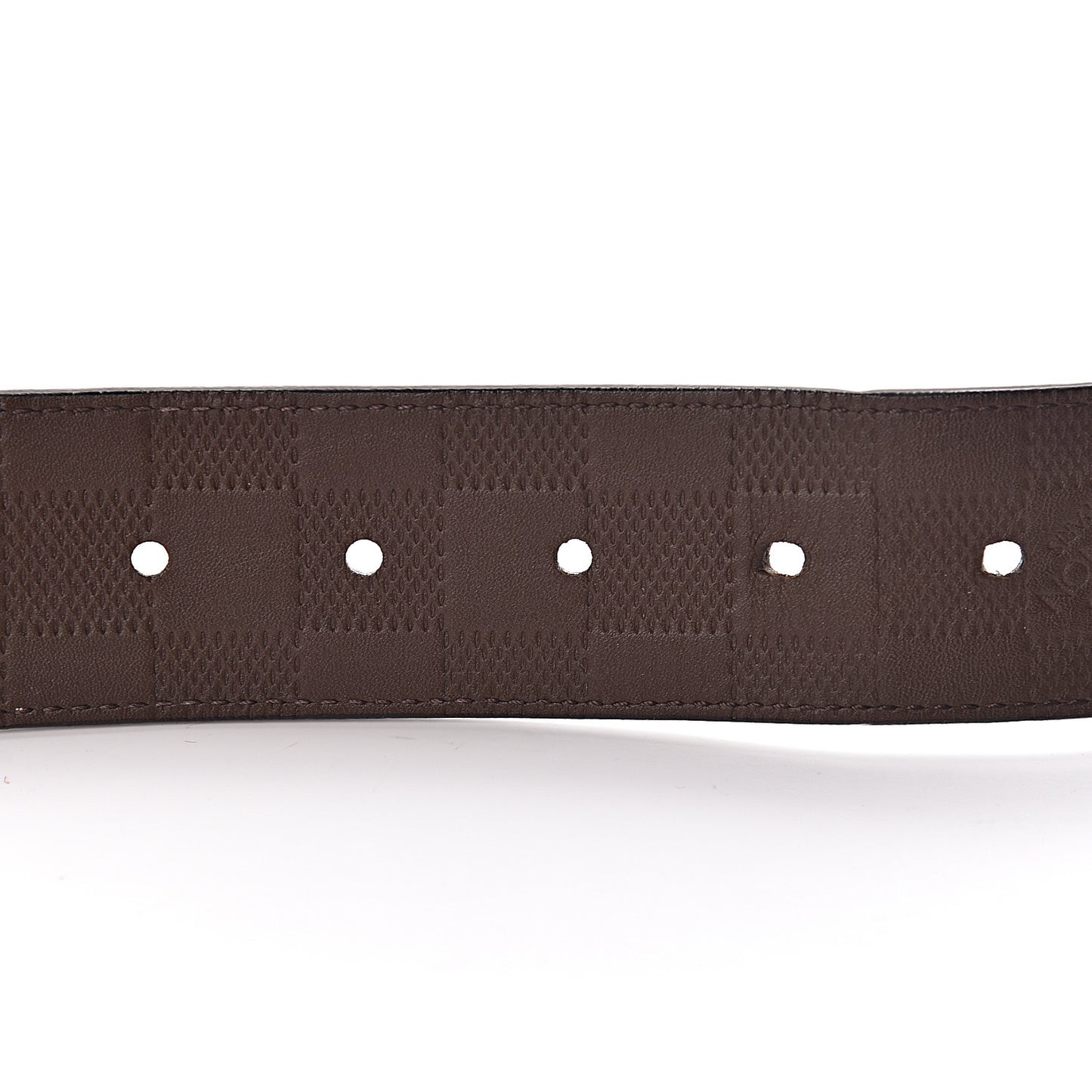 Damier Infini Calfskin 40mm Reversible Belt 100 Moka