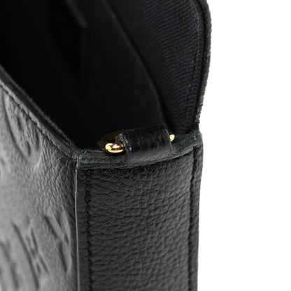 Louis Vuitton Empreinte Pochette Felicie Chain Wallet Black 12 of 12