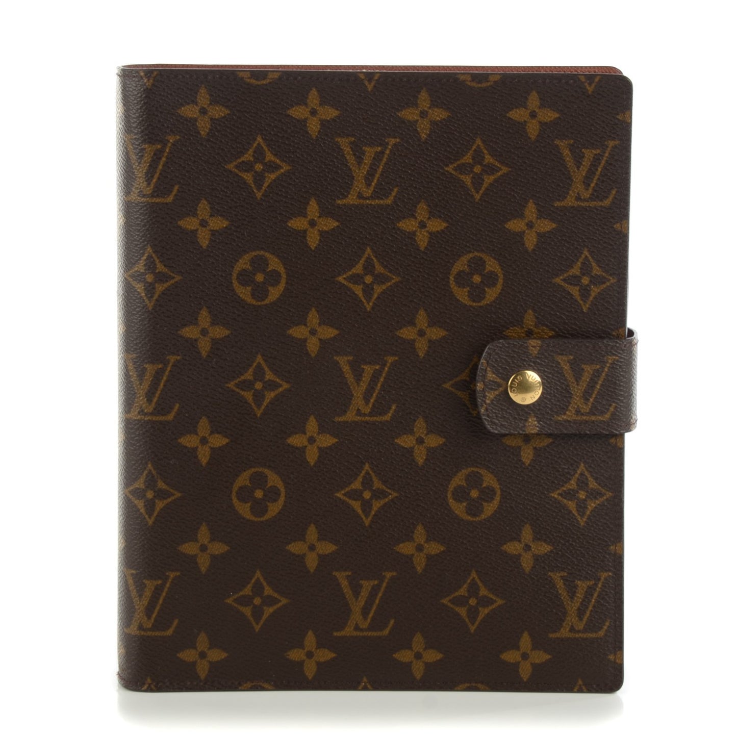 Monogram Large Ring Agenda Cover